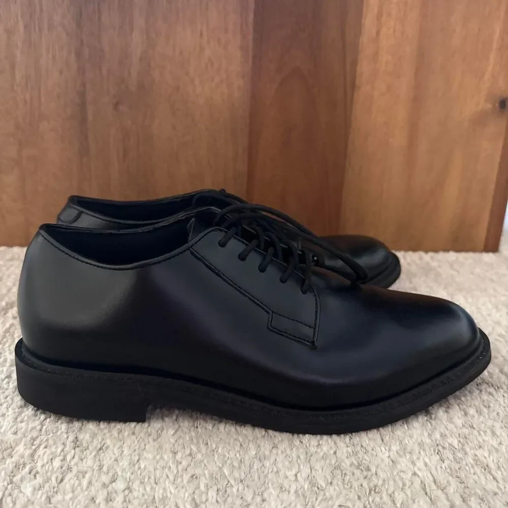 Bates Men's Black Oxfords